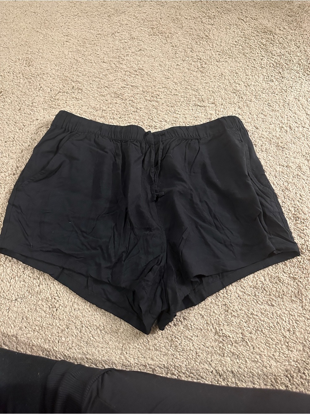 SO Women’s Black Athletic Drawstring Shorts